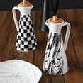 thumbnail image 7 of Callipe 400/800ml Ceramic Oil Dispenser Bottle Dust-proof Design Handmade Ceramics Oil Can for Kitchen Cooking Olive Oil Soy Sauce Vinegar Cruet Storage Jar Hotel Art, 7 of 7