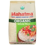 Mahatma Organic White Rice, Gluten Free Long Grain Rice, 2 lb Bag