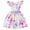 D-Unicorn, variant on Bellafa Tollder Girls Cartoon Unicorn Sundress Summer Rullfle Sleeve A-line Dress 2-8 Years Kids Casual Dresses