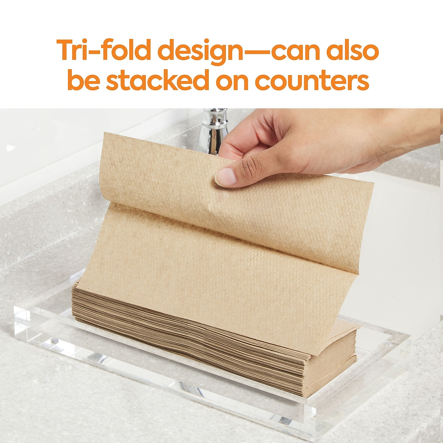 Staples Coastwide Professional Multifold Paper Towels 1-ply 250 Sheets/Pack 16 Packs/Carton