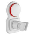 thumbnail image 1 of Shower Head Holder Adjustable Shower Spray Bracket shower head Nail-free Wall Mounted Showerhead Rack, White, 1 of 6