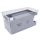 thumbnail image 2 of Estante para latas de refresco de 2 niveles, soporte para latas de bebidas, soporte para latas para despensa, refrigerador, gris, 2 of 14