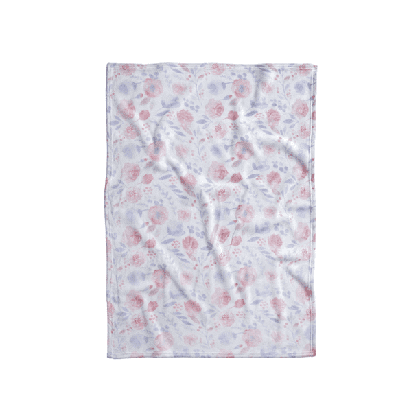 Frazada ligera Floral Tesso Home Floral; Ligera; Frazada