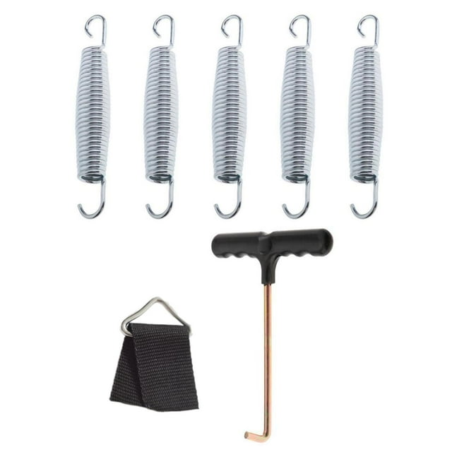 ZLight Trampoline Spring Premium Alloy Repair Hardware Heavy Duty Trampoline Parts 14.7cm Spring 13.5cm Spring