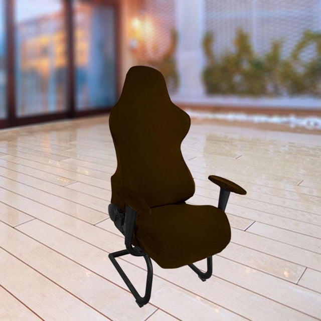 para sillas de juegos Sillón para sillas de juegos para silla de computadora Silla de oficina , café oscuro Macarena Funda para sillón