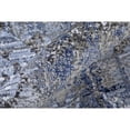 thumbnail image 5 of Feizy Gaspar Modern Damask, Blue/Gray/Taupe, 8' x 11' Area Rug Easy Care Fade Resistant Stain Resistant Bohemian & Eclectic Distressed Floor Rug for Living room Bedroom, 5 of 9