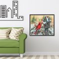 thumbnail image 4 of Cuadros Decorativos Diamond Painting 5D DIY Red Birds Full Round Drill Rhinestone Kit (V1253) Likrtyny embutido en tela, 4 of 6