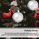 thumbnail image 2 of Paquete de 6 Bolas de decoración de Navidad Colgantes de Navidad Árboles Adornos Ceremonia Party Decorations Hotel Home Supplies Clear kenally HA009800-01B, 2 of 5