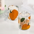 thumbnail image 5 of Cute Pumpkins Leaves Thanksgiving Translucent Plastic Cans Storage Canisters with Lid Set of 4, 5 of 7