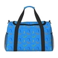 thumbnail image 1 of Easygdp Colorful Snake Bolsa de Gimnasio, Bolsa de Viaje Duffel, Bolsa de Fin de Semana con Compartimentos, Bolsa de Mano para Noche, 1 of 7