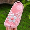 thumbnail image 4 of Toddler Casual Shoes Girls Girls Summer Shoes Girls Sandals For Outdoor Play Comfortable Summer Breathable Lightweight Casual Walking Shoes For Toddlers Kids Age 3 10 With Sole, 4 of 8