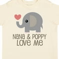 thumbnail image 4 of Inktastic Nana and Poppy Love Me Boys or Girls Toddler T-Shirt, 4 of 5