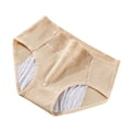 thumbnail image 2 of Puntoco Bragas para mujer, ropa interior fisiológica de cintura alta para mujer, pantalones sanitarios a prueba de fugas con bolsillo para mujer, pantalones transpirables, 2 of 5