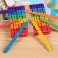 thumbnail image 5 of Wovilon Diy Early Education Material Wood Color Ice Cream Stick Ice Cream Stick, 5 of 6