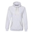 thumbnail image 1 of J. America B34128014 Womens Relay Cowl Neck Sweatshirt, Ash - Medium, 1 of 3