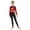 Red, variant on Boys Full Body Unitard Long Sleeve Gymnastic Figure Skating Jumpsuit One Piece Athletic Leotard Royal Blue 14