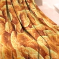 thumbnail image 3 of Throw Blanket for Teens Boys Girls and Adults Soft Warm Cozy Funny Food Midweight Flannel Blankets for Couch Sofa Bed Camping Travel Home Decor (Chicken Nuggets, inch) Chicken Nuggets, 3 of 7