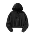 thumbnail image 3 of Sudaderas con capucha informales para mujer, jersey con capucha y cordón, sudadera moderna y elegante para mujer para ir de compras y oficina M, 3 of 10