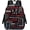 Black, variant on Custom Name 17.7 Inch Casual Backpack, Personalized Lightweight Laptop Backpack Casual Daypack Travel Bag for Men Women