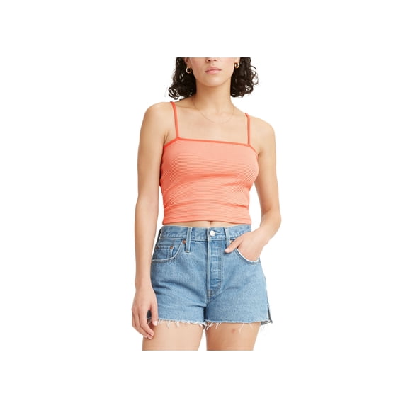 Levi's Womens Velma Tank Top Persimmon S