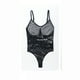 thumbnail image 4 of Body moldeador de cintura alta para mujer, con tirantes ajustables, talla grande, ajustado, moldeador de cadera, de nailon, 4 of 5