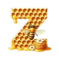thumbnail image 2 of Acrylic Bee Pendant with 26 Letters, Decorative Bee Pendant with Acrylic Letters for Home, 2 of 3