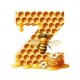 thumbnail image 1 of Colgante acrílico de abeja con 26 letras, colgante decorativo de abeja con letras acrílicas para el hogar, 1 of 3