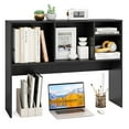 thumbnail image 1 of Costway Computer Desktop Bookcase Countertop Storage Bookshelf Organizer with 4 Cubbies Black, 1 of 10