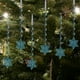 thumbnail image 1 of Colgante de gota para decoración del hogar, 6 piezas de adornos navideños, decoración de copos de nieve, colgante de cristal acrílico, decoración navideña, carámbano, colgante de gota de agua, decorac, 1 of 8