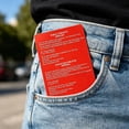 thumbnail image 5 of Know Your Rights Cards – Bilingual English Spanish Immigration Card, Pocket-Sized Citizenship Rights Card with Public & Residential Contacts, Wallet Rights Reminder Card, 5 of 5