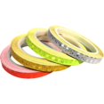 thumbnail image 2 of Cinta reflectante, 4 piezas 10 mm × 8 m Cinta reflectante Cinta impermeable, Advertencia de seguridad Adhesivo reflector de visibilidad (Rojo, Verde, Amarillo, Blanco), 2 of 5