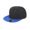 Black/Azure Blue, variant on Result Core Bronx Original Flat Peak Snapback Dual Color Cap (Pack of 2)