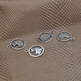 thumbnail image 4 of 50 Piezas de Plata Tibetana Hueca Redonda Gato Etiquetas s Colgantes para Joyería Artesanal Ajuste Collar Gargantilla Llaver Soledad Joyería que hace encantos, 4 of 8