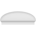 thumbnail image 3 of Ekena Millwork 44"W x 17-7/8"H x 2-3/4"P Elliptical Smooth Architectural Grade PVC Combination Pediment, 3 of 7