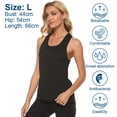 thumbnail image 2 of Cross Backless blazer for women racing vest, open back running vest, 2 of 6