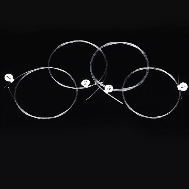Guitar Accessories, Ukulele String, 4Pcs Sustain Unique Sound Home School Ukulele Guitar For Children Piano Beginner Beginners Keyboard