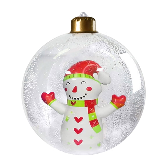 Decoraciones inflables de Navidad Bearachild ABS 60 cm 23.6 pulgadas