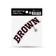 thumbnail image 1 of Rico Industries Ncaa Brown Bears Wordmark Logo 4" X 4" Calcomanía Deportiva, 1 of 5