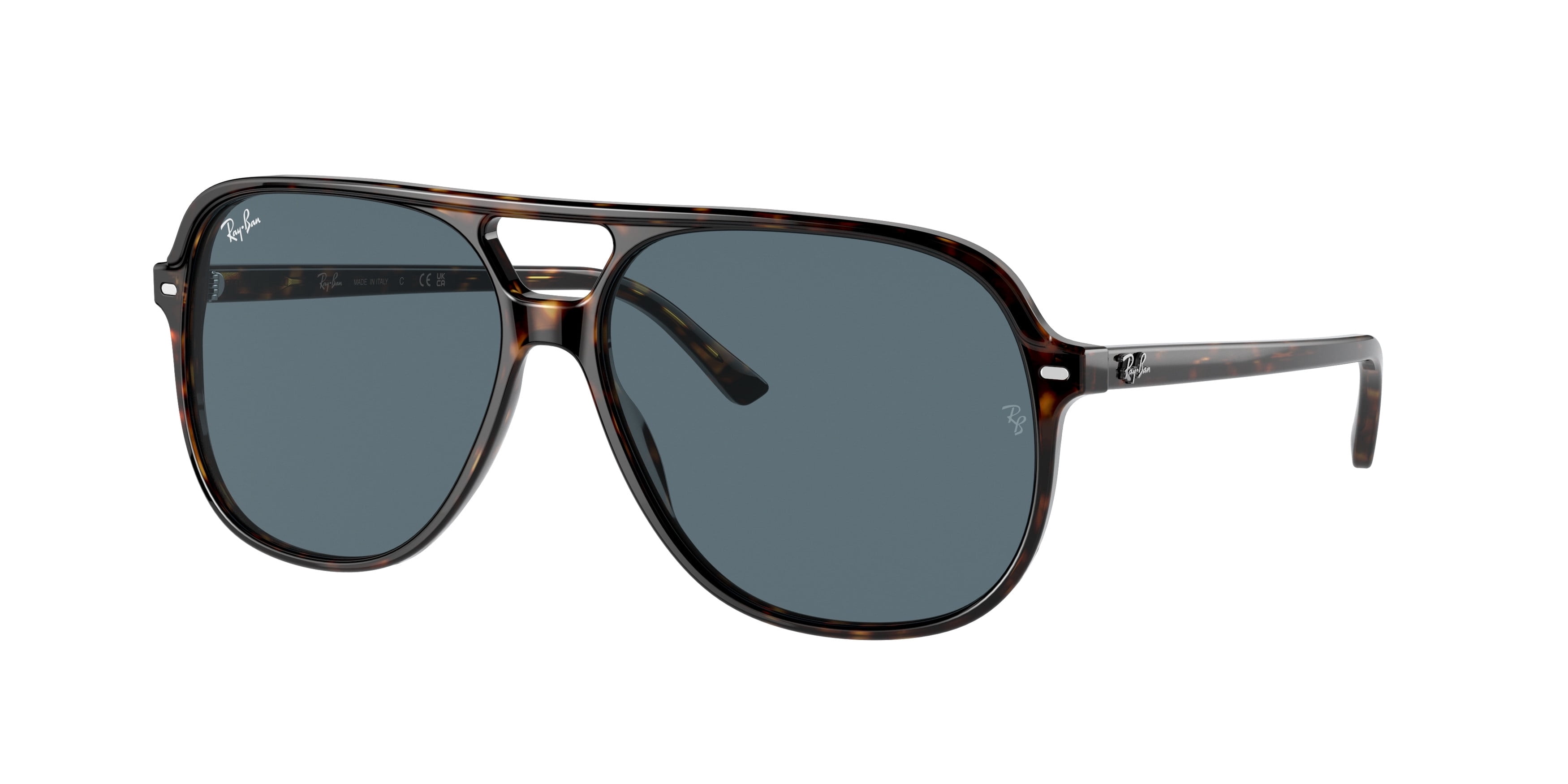 Ray Ban Bill RB2198 60mm Unisex Pilot Sunglasses - Havana / Brown Gradient Lens BILL Sunglasses in Havana and B-15 Brown - RB2198 | Ray-Ban® US main image 2