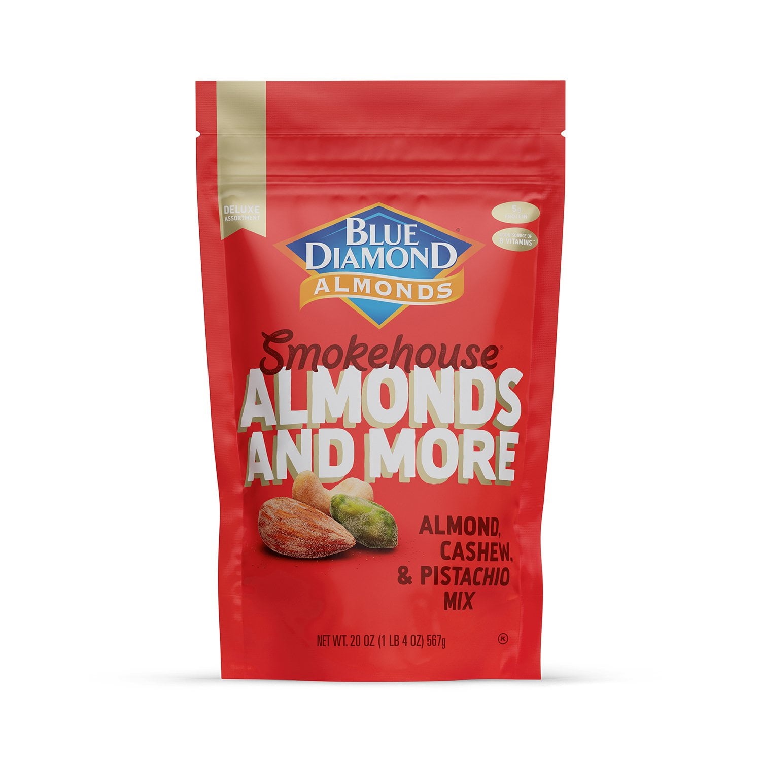 Blue Diamond Smokehouse Almonds and More, 20 Ounce