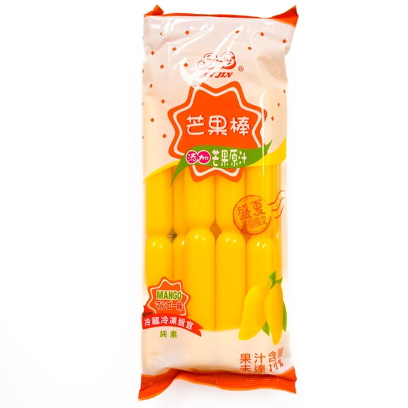 Jin Jin Mango Flavor Ice Pops, Refreshing Fruit Snacks