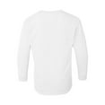 thumbnail image 3 of Gildan - Heavy Cotton Youth Long Sleeve T-Shirt - 5400B - White - Size: M, 3 of 3