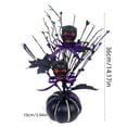 thumbnail image 3 of AURIGATE Mini Halloween Tree, Black Gothic Tabletop Bat Tree with Spiderweb for Home Mantel Decor, 3 of 6