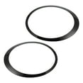 thumbnail image 1 of 1 par de biseles de recorte de faros delanteros para Mini Cooper 2007-2015 No.51137149905/51137149906 tono plateado, 1 of 7