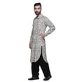thumbnail image 3 of Atasi Printed Rayon Pathani Kurta With Solid Salwar For Mens Party Wear, 3 of 5