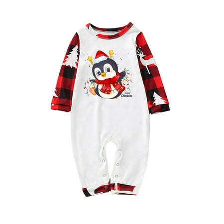 

Fesfesfes PJS Sets Xmas Fashionable Christmas Print Family European And American Pajamas Parent-child Suit Baby Clearance Under $10