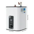 thumbnail image 2 of Electric 1.76Gal Instant Water Heater, 1500W Bathroom Tankless Hot Water Heater Point of Use, Under Sink Water Heater for Kitchen Garage Outdoor Indoor, Wall Mounted, 2 of 10