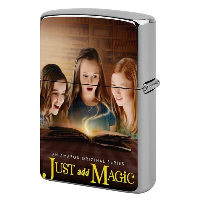 Solo agrega magia-theme Copper Metal Lighter Shell, Premium Replacement Refillable Lighter Case with Durable Metal Construction, Compatible with Zippo and Most Standard Lighter Models