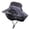 Grey, variant on Kcolen Sun Hat Women Packable Solar Powered Fan Bucket Hat for Outdoor Enthusiasts UPF50 Wide Brim Sun Summer Fishing Gear With Advanced Technology