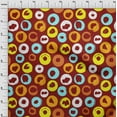 thumbnail image 4 of oneOone Cotton Poplin Twill Brown Fabric Brush Stroke Sewing Fabric By The Yard Printed Diy Clothing Sewing Supplies 56 Inch Wide, 4 of 4